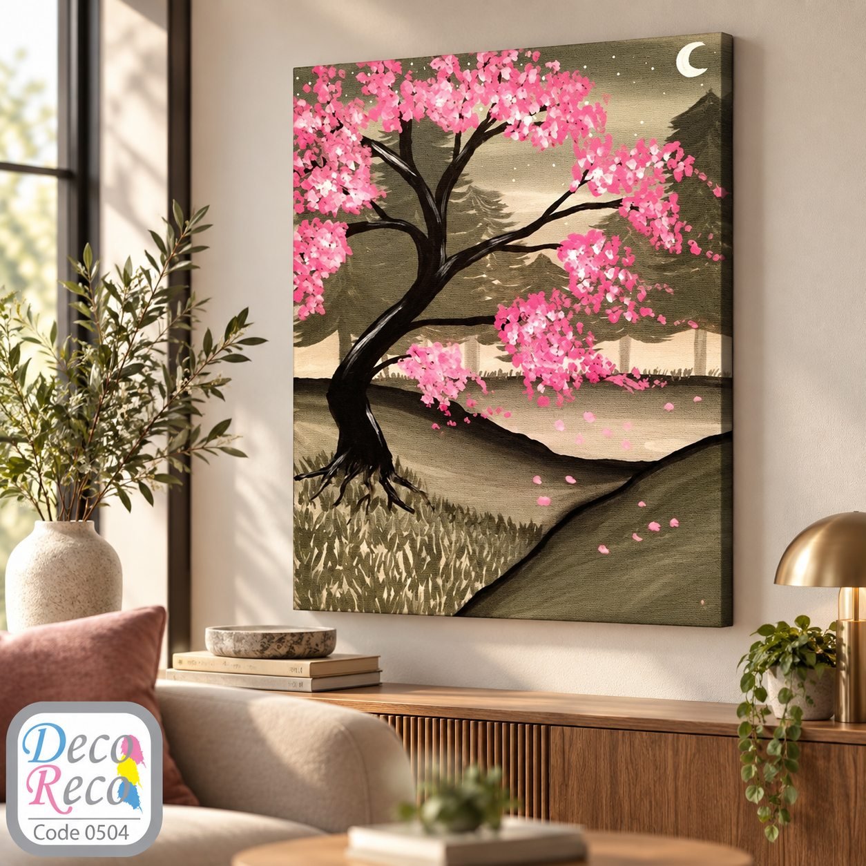 Colorful tree artwork 0504